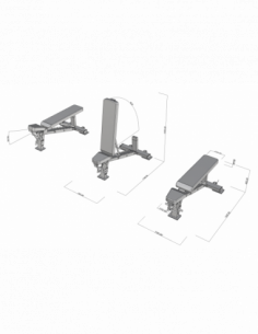 Metcon Verstellbare Hantelbank 2