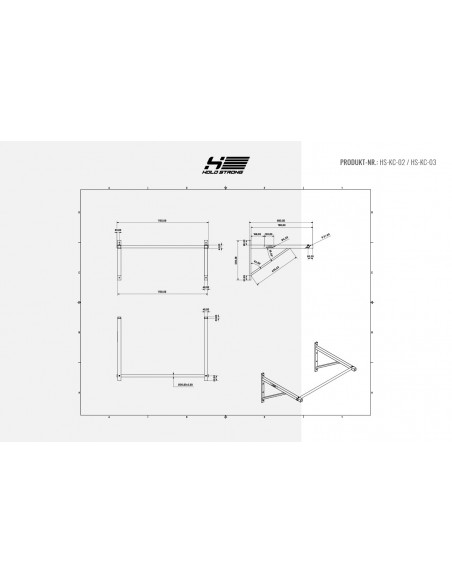 HOLD STRONG Fitness Klimmzugstange-4