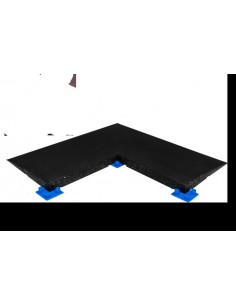 StockZFitness Tiles Connect - 1000x500x40mm Schwarz