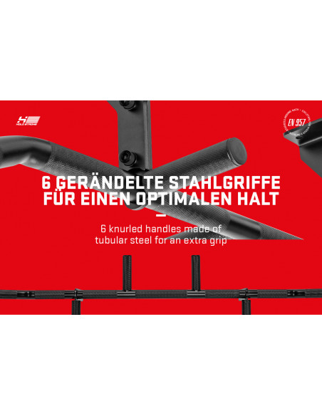 HOLD STRONG Multigriff Klimmzugstange - Deckenmontage-4