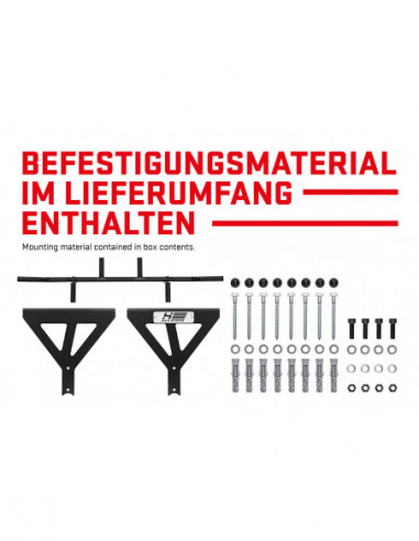 HOLD STRONG Multigriff Klimmzugstange - Deckenmontage-6