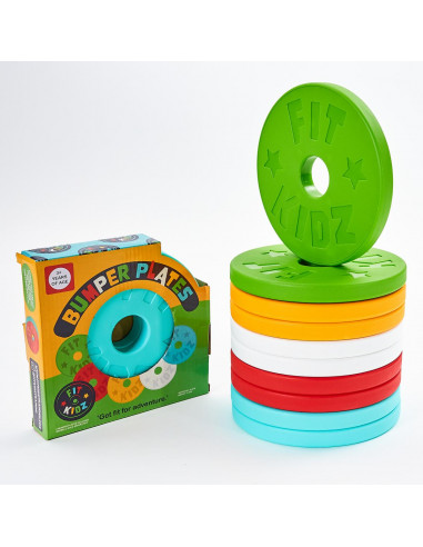 Fit Kidz Bumper Plate Blue (pair)