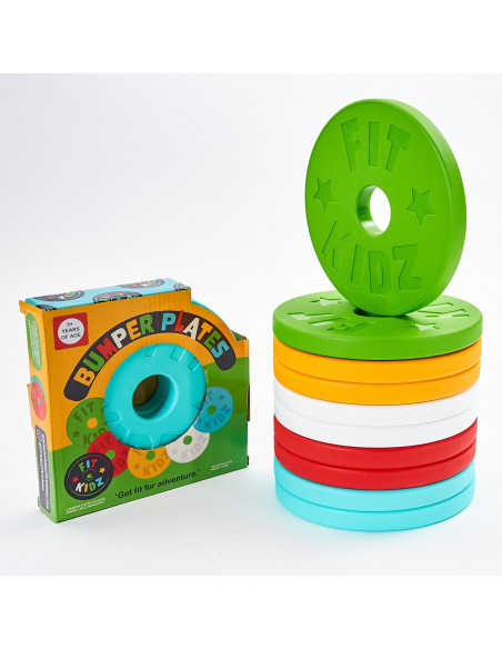 Fit Kidz Bumper Plate Yellow (pair)