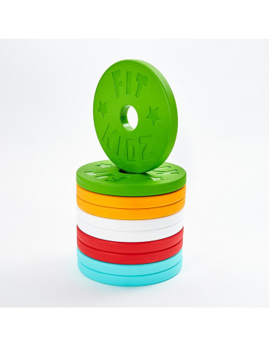 Fit Kidz Bumper Plate Green (pair)