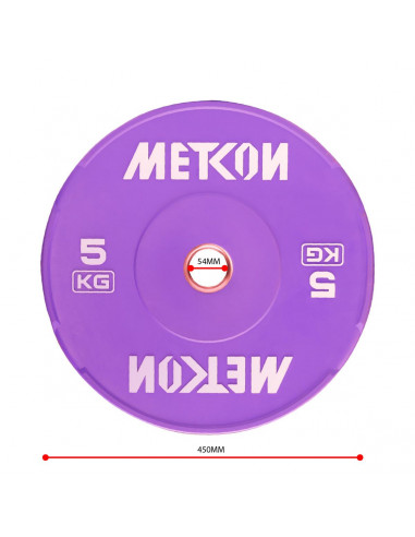 Mystery Hantelscheibe purple 5kg