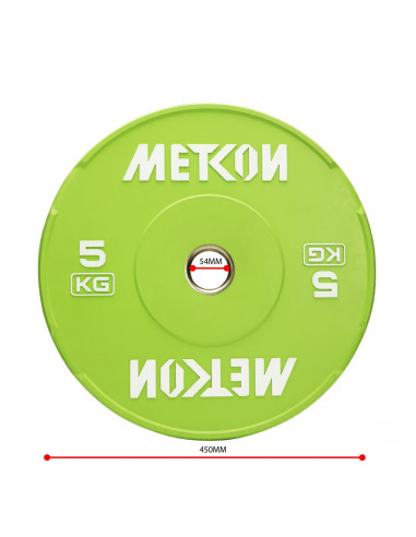 Mocha Hantelscheibe grün 5kg
