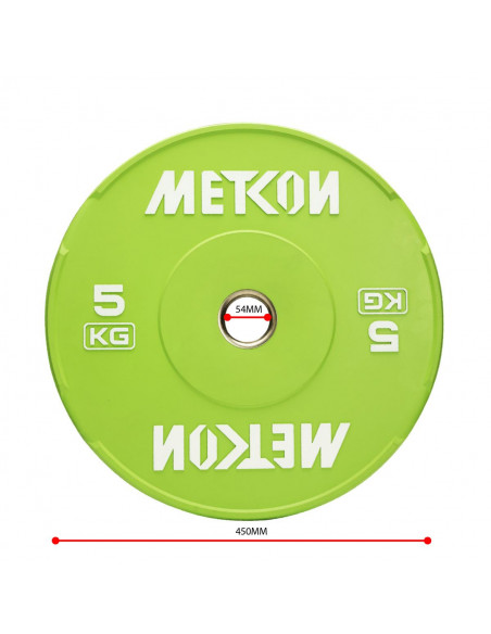 Mocha Hantelscheibe grün 5kg