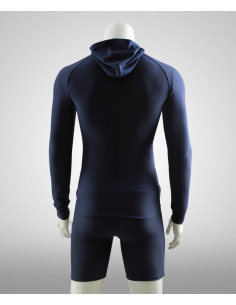 Langarm Thermo Cappuccio Navy Herren 2
