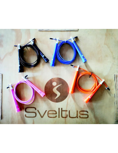 Sveltus Springseil Speed Rope blau