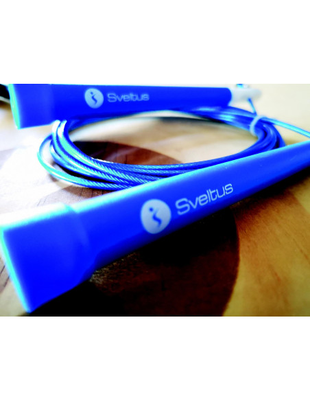 Sveltus Springseil Speed Rope blau